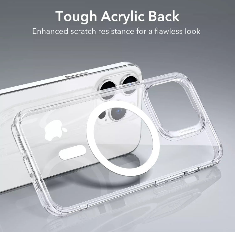ESR Branded Clear MagSafe Shockproof Hybrid Hardshell Phone Case with HaloLock Feature- for Apple iPhones/14 Series - Super Savings Technologies Co.,LTD ESR Branded Clear MagSafe Shockproof Hybrid Hardshell Phone Case with HaloLock Feature- for Apple iPhones/14 Series - Super Savings Technologies Co.,LTD